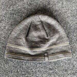 Cascade Mountain Tech Mens Gray Wool Blend‎ Beanie OSFA Warm Winter Outdoor Hat